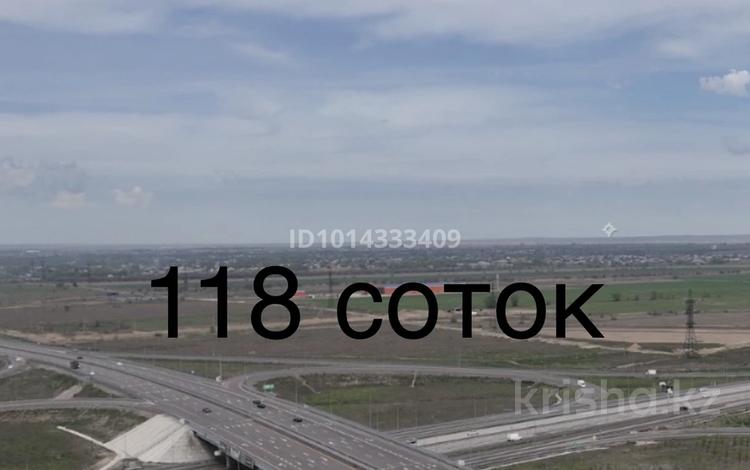 Жер телімі · 118 сотық, Ынтымақ ш/а. — Капчагайская трасса и БАКАД, бағасы: 250 млн ₸ в Алатау, мкр Ынтымак — фото 2