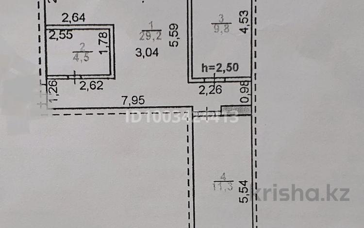 3-комнатная квартира · 55 м² · 1/4 этаж, Горняков — Горняков- Ленина за 14 млн 〒 в Рудном — фото 2