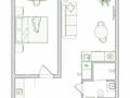 1-комнатная квартира · 43 м² · 7/9 этаж, Улы Дала 36 — Туран за 30.5 млн ₸ в Астане, Нура р-н — фото 3