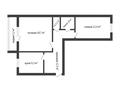 2-бөлмелі пәтер · 59.2 м² · 6/10 қабат, домбыралы 3а, бағасы: 23 млн ₸ в Кокшетау — фото 9