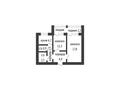 2-бөлмелі пәтер · 49.8 м² · 3/5 қабат, Каирбекова, бағасы: 18.9 млн ₸ в Костанае — фото 12