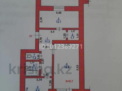 2-комнатная квартира · 57.3 м² · 1/5 этаж, Тәуелсіздік 43 за 16.2 млн 〒 в 