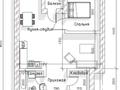 2-бөлмелі пәтер · 57 м² · 2/3 қабат, Алатау трасса 1 — Возле магнума, бағасы: 21 млн ₸ в Туздыбастау (Калинино) — фото 16