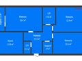 3-бөлмелі пәтер · 90 м² · 2/10 қабат, Береке 79, бағасы: 56.7 млн ₸ в Костанае — фото 3