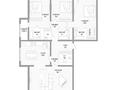 4-комнатная квартира · 156 м² · 3/9 этаж, Аль-Фараби — Горячее предложение за 309 млн ₸ в Алматы