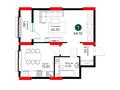 1-бөлмелі пәтер · 44.1 м², Нура р-н, бағасы: ~ 31.3 млн ₸ в Астане — фото 3