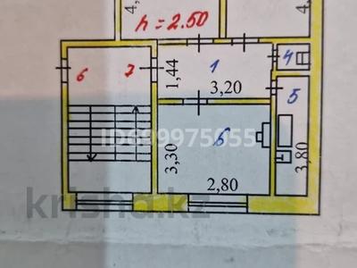 2-комнатная квартира · 52.9 м² · 2/2 этаж, Железнодорожная 12 за 10.5 млн 〒 в Жезказгане