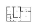 2-бөлмелі пәтер · 52.8 м² · 5/5 қабат, Ломова 179/4, бағасы: 17.5 млн ₸ в Павлодаре — фото 23