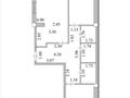 3-комнатная квартира · 81 м² · 5/16 этаж, Ауэзова 2/8 за 48 млн ₸ в Алматы, Алмалинский р-н
