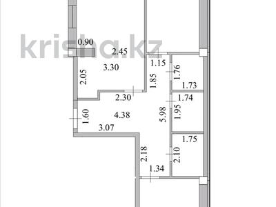 3-бөлмелі пәтер · 81 м² · 5/16 қабат