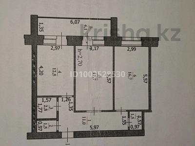 2-комнатная квартира · 67.8 м² · 5/10 этаж, мкр Кунаева 52/2 за 38 млн ₸ в Уральске