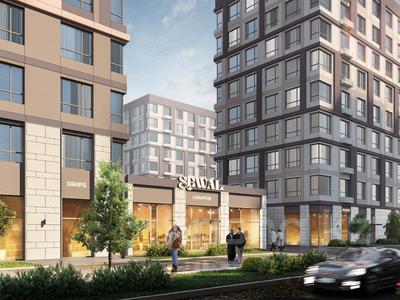 4-комнатная квартира · 116.39 м², Р. Кошкарбаева — К. Куанышбаева за ~ 77.4 млн 〒 в Астане, Сарайшык р-н