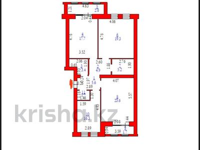 3-бөлмелі пәтер, 102.2 м², 3/4 қабат, Батыс 2 1, бағасы: 20.5 млн 〒 в Актобе