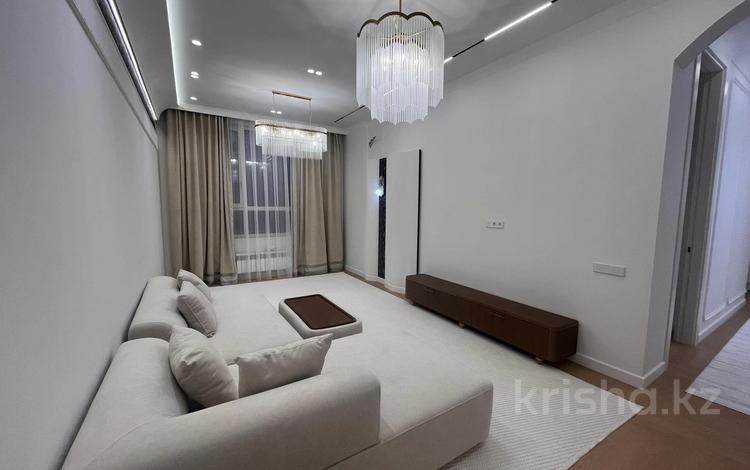 3-комнатная квартира · 90.1 м² · 10/11 этаж, Райымбек батыр 2 — Классная квартира за ~ 83 млн 〒 в Астане, Сарайшык р-н — фото 2