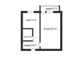 1-бөлмелі пәтер · 33.5 м² · 5/5 қабат, Мухтара Ауэзова, бағасы: 12.5 млн ₸ в Кокшетау — фото 3
