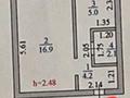 1-комнатная квартира, 30 м², 4/5 этаж, Манаса 3/1 за 11 млн 〒 в Астане, Алматы р-н — фото 10