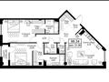 3-бөлмелі пәтер · 98.34 м², Микрорайон Акжайык, участок 1988А, бағасы: ~ 41.6 млн ₸ в Шымкенте, Абайский р-н — фото 3