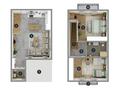 Часть дома · 3 комнаты · 110 м² · 1 сот., улица Иване Месхи 11 за ~ 62.5 млн ₸ в Батуми — фото 31