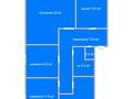 4-комнатная квартира, 80.9 м², 2/3 этаж, Школьная 4 за 21.7 млн 〒 в Костанае — фото 2