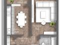 1-бөлмелі пәтер · 48.3 м² · 6/7 қабат, Алтын орда ш/а. 192, бағасы: 17 млн ₸ в Актобе, мкр. Алтын орда