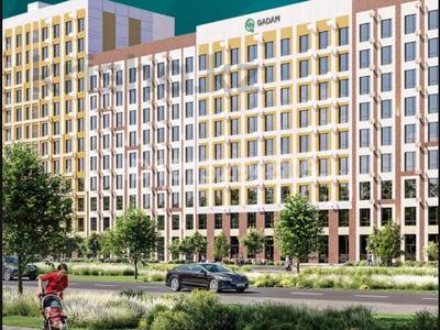 1-комнатная квартира · 43.58 м² · 8/9 этаж, Чингиз Айтматов 30а за 27.3 млн ₸ в Астане, Нура р-н
