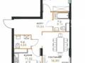 2-комнатная квартира · 63 м², Байтурсынова 30 за 46 млн ₸ в Астане, Сарайшык р-н — фото 14