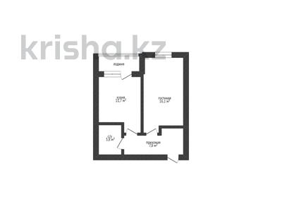 1-комнатная квартира, 40.8 м², 4/5 этаж, Кошкарбаева 39 за 12.5 млн 〒 в Кокшетау