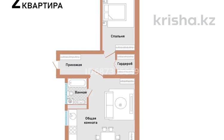 2-комнатная квартира, 78 м², 12/13 этаж, мкр Тастак-1 за 35.5 млн 〒 в Алматы, Ауэзовский р-н — фото 2