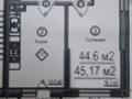1-бөлмелі пәтер · 48 м² · 4/6 қабат, мкр Нуркент 9, бағасы: 30 млн ₸ в Алматы, Алатауский р-н — фото 2