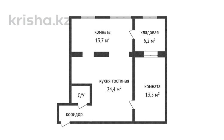 2-комнатная квартира, 65 м², 1/5 этаж, Чехова 23 за 16 млн 〒 в Костанае — фото 2