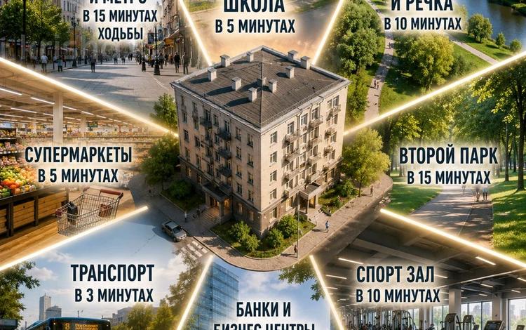 1-комнатная квартира · 35 м² · 3/5 этаж, Абдуллиных 8 за 37 млн ₸ в Алматы, Медеуский р-н — фото 2