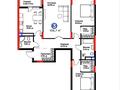 3-комнатная квартира · 106 м² · 7 этаж, Турар Рыскулов 18 за 77 млн ₸ в Астане, Есильский р-н — фото 2
