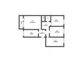 4-комнатная квартира · 76.2 м² · 6/6 этаж, улица С. Мауленова за 29 млн ₸ в Костанае — фото 15