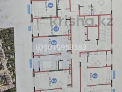 2-комнатная квартира · 47.02 м² · 3 этаж, мкр Акжар 47 — Улица Белжайлау, 47а за 42.5 млн ₸ в Алматы, Наурызбайский р-н
