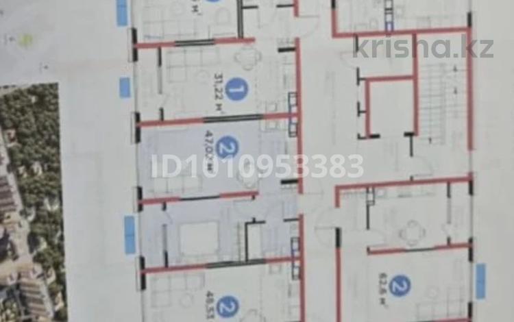 2-комнатная квартира · 47.02 м² · 3 этаж, мкр Акжар 47 — Улица Белжайлау, 47а за 42.5 млн ₸ в Алматы, Наурызбайский р-н — фото 6