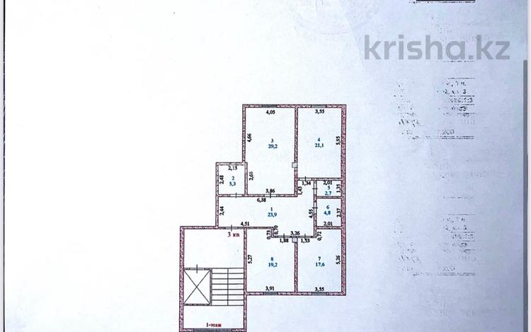 3-комнатная квартира · 123.8 м² · 1/9 этаж, мкр Нурсая, Елорда 19а — Пр Елорда за 68 млн ₸ в Атырау — фото 2