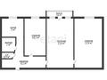 3-бөлмелі пәтер · 62 м² · 2/5 қабат, мкр 5, Абилкайыр хана — Apt. 80, бағасы: 16 млн ₸ в Актобе — фото 8