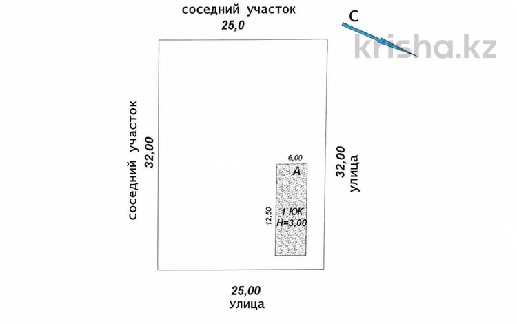 Жеке үй · 1 бөлме · 57.3 м² · , С Еркинкала-2 ,36-я улица 39 — Магазин Зайнап, бағасы: 7.5 млн ₸ в Атырау — фото 2