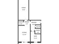 2-бөлмелі пәтер · 44.6 м² · 3/5 қабат, Тургенева, бағасы: 12.5 млн ₸ в Актобе — фото 18