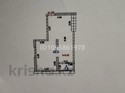 2-комнатная квартира · 55 м² · 1 этаж, Тургут Озала 237 за 700 000 ₸ в Алматы, Бостандыкский р-н