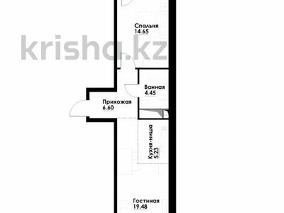 2-комнатная квартира · 54 м² · 2/12 этаж, ул. Фадеева, 38г за 28.8 млн ₸ в Алматы, Алатауский р-н