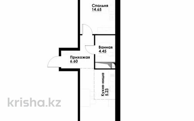 2-комнатная квартира · 54 м² · 2/12 этаж, ул. Фадеева, 38г за 28.8 млн ₸ в Алматы, Алатауский р-н — фото 2