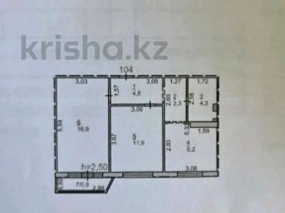 2-комнатная квартира · 50 м² · 4/10 этаж, Исабая (Кубанская) 63 (горячка!) за 20.9 млн ₸ в Павлодаре