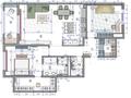 3-бөлмелі пәтер · 120 м² · 5/9 қабат, Аль-Фараби 69Б, бағасы: 2.9 млн ₸ в Алматы, Бостандыкский р-н — фото 15