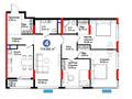 4-комнатная квартира · 114.88 м², Туран 57д за ~ 63.4 млн 〒 в Астане, Нура р-н — фото 3