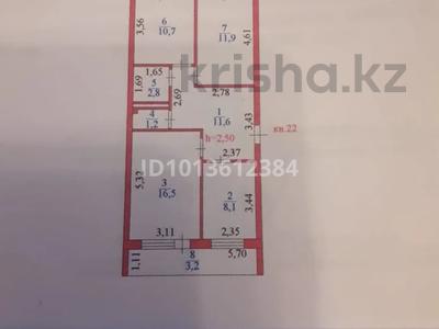 3-комнатная квартира · 66 м² · 3/3 этаж, Абая 101/1 за 24.2 млн ₸ в Астане, р-н Байконур