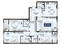 4-комнатная квартира, 140.26 м², Абулхайыр хана 85 за ~ 76.6 млн 〒 в Атырау — фото 2