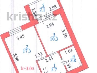 1-комнатная квартира, 39.2 м², 6/12 этаж, мкр Комсомольский, ​Чингиз Айтматов 62/1 за 18.5 млн 〒 в Астане, Есильский р-н