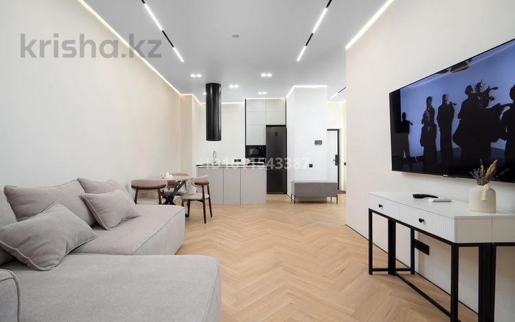2-комнатная квартира · 56.95 м² · 7/9 этаж, Абая 118 — Абая-Розыбакиева за 72 млн ₸ в Алматы, Бостандыкский р-н — фото 2