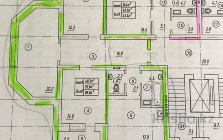 3-бөлмелі пәтер, 96 м², 6/7 қабат, мкр 12, бағасы: 11.5 млн 〒 в Актобе, мкр 12 — фото 2